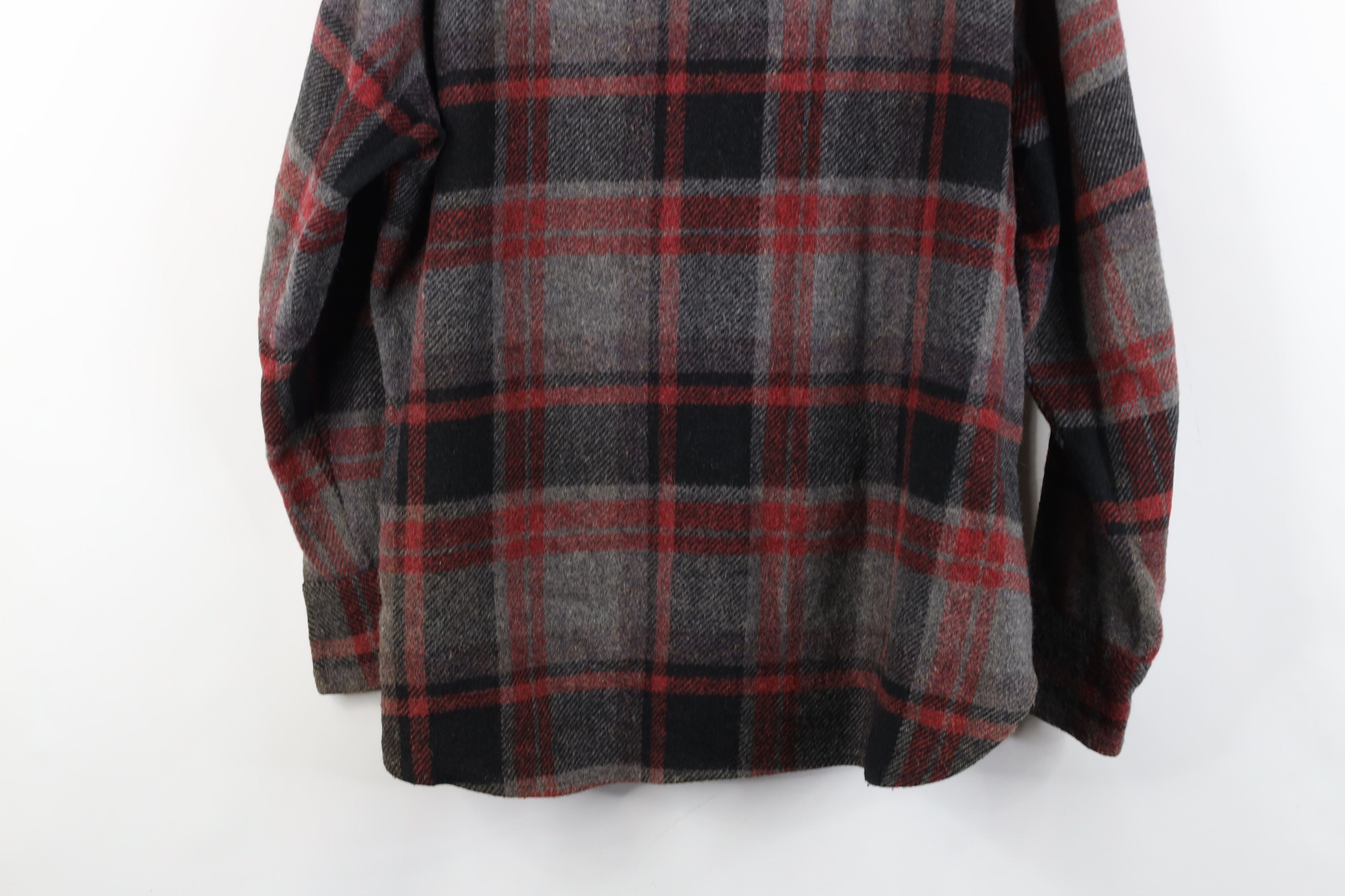Vintage Vintage 60s 70s Streetwear Shirt Jacket Jac Shirt Plaid Size US M / EU 48-50 / 2 - 15 Thumbnail