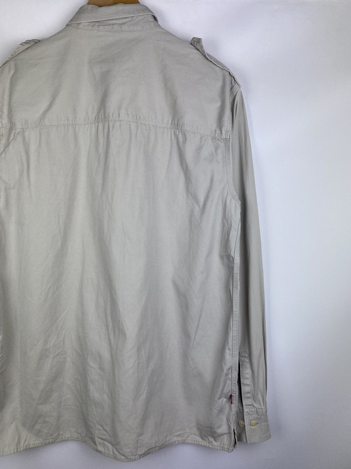 Levi's × Vintage Levis Red Tab vintage men’s military shirt overshirt Size US XL / EU 56 / 4 - 16 Thumbnail