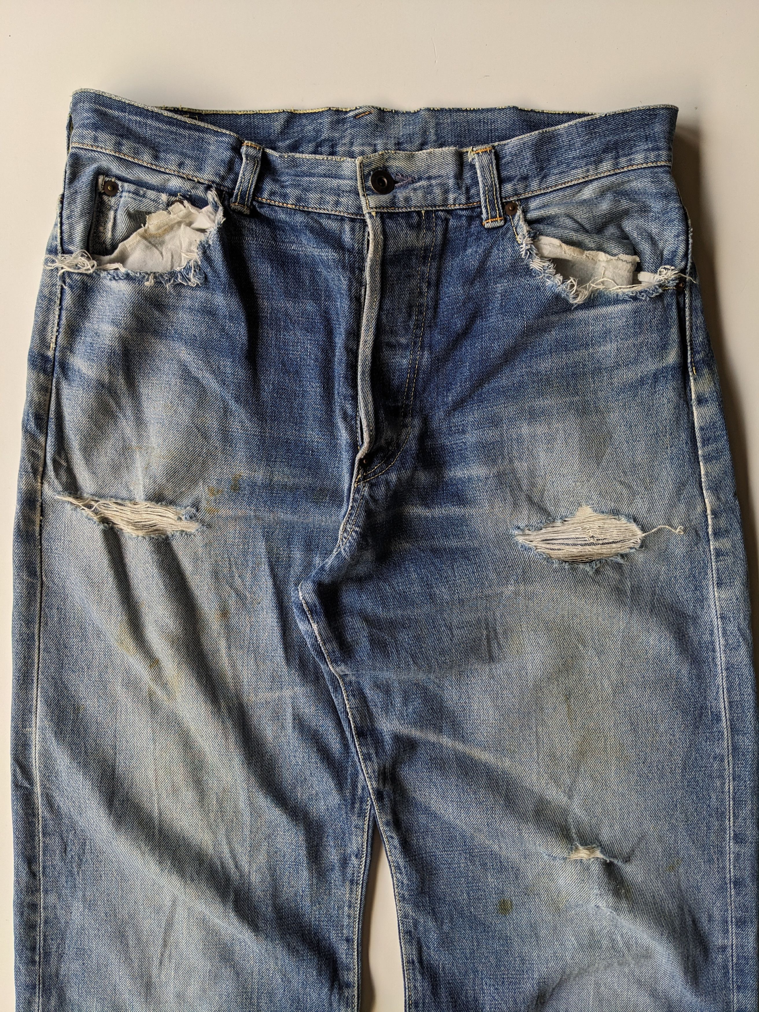 Edwin × Vintage Vintage Edwin buckle back scovill selvedge Size US 34 / EU 50 - 3 Thumbnail