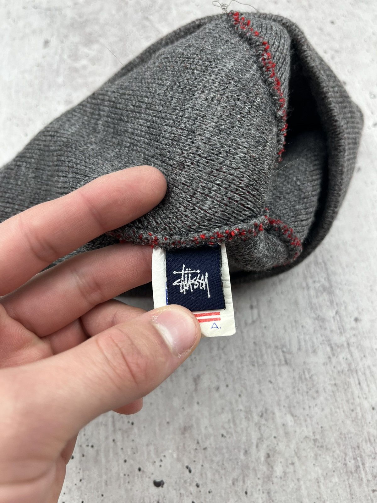 Stussy Vintage 90s Stussy Beanie Hat Made in USA Size ONE SIZE - 3 Thumbnail