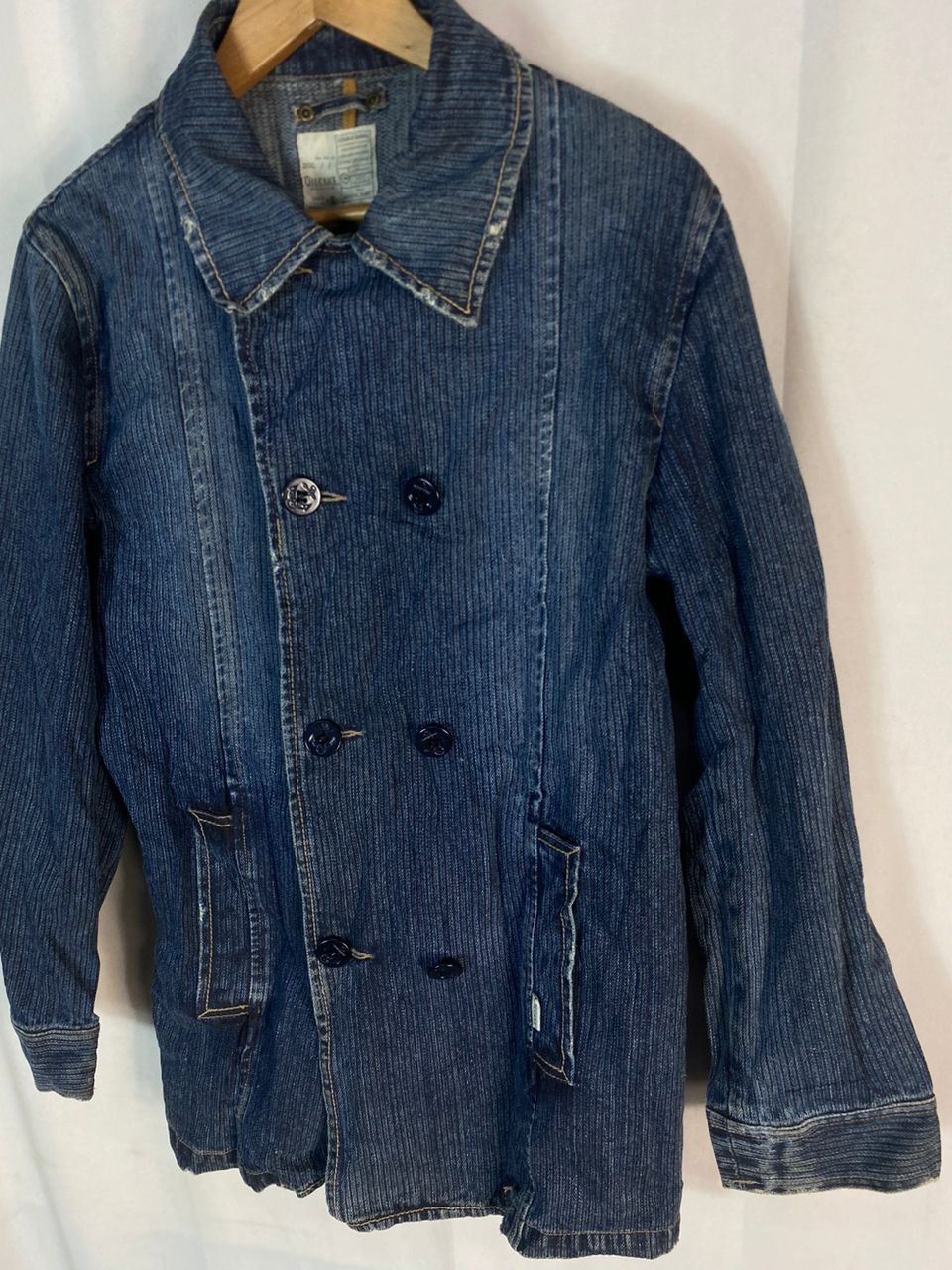 Japanese Brand Unisex 🔥Oilcake denim button up jacket Size M / US 6-8 / IT 42-44 - 5 Thumbnail