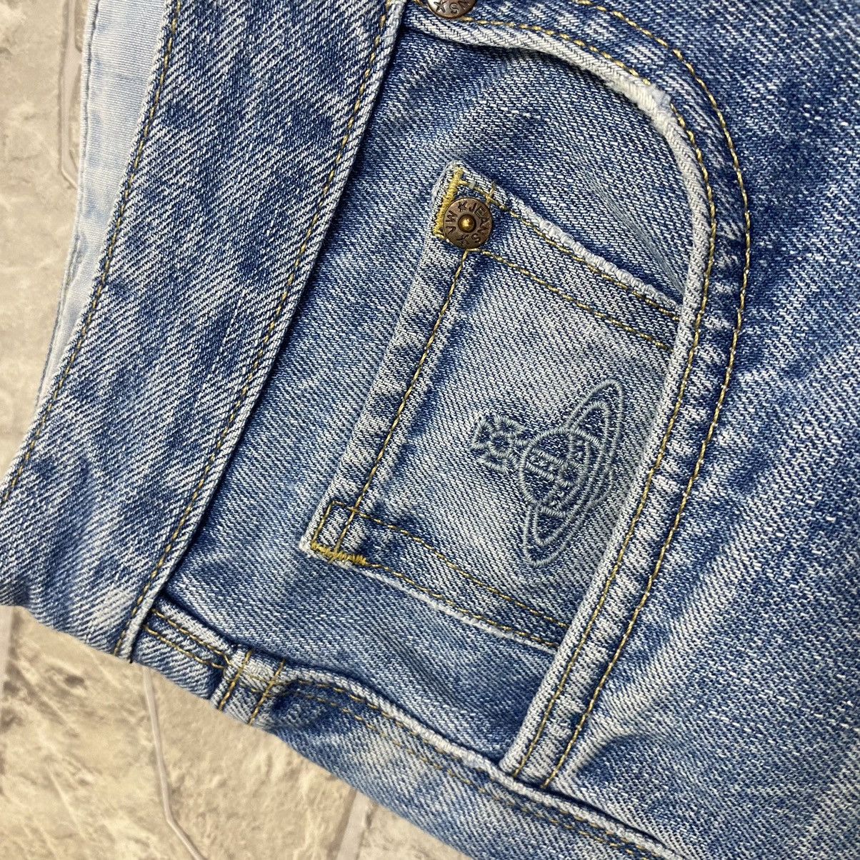 Vintage Vivienne Westwood Big LogoDenim Jeans Size US 32 / EU 48 - 13 Thumbnail