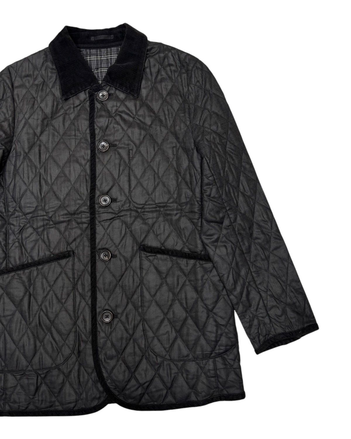 Burberry Black Label Quilted Jacket Overcoat Size US M / EU 48-50 / 2 - 8 Thumbnail