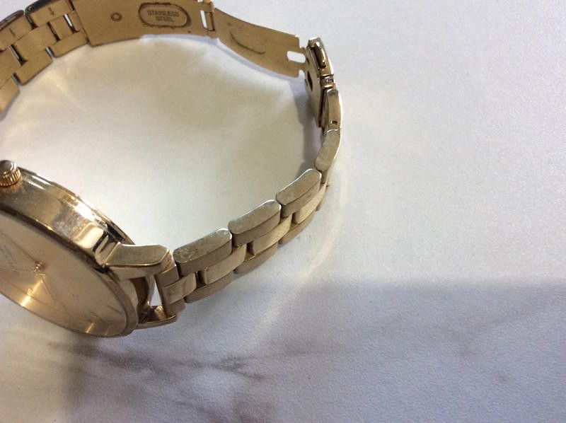 Designer Olivia ladies gold dial stainless steel watch Size ONE SIZE - 6 Thumbnail