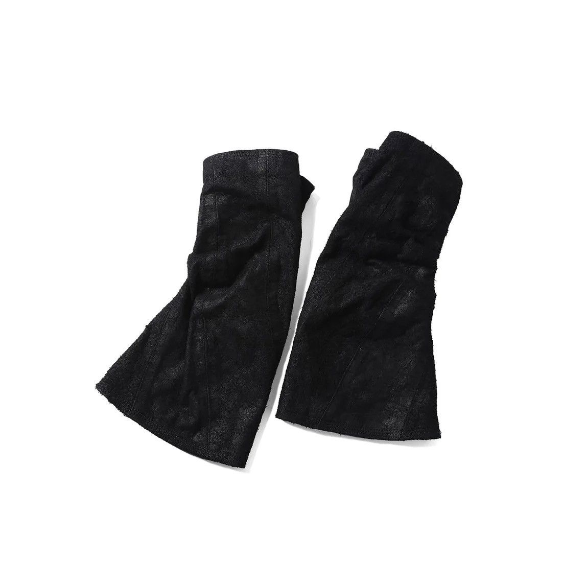 Julius Julius Blistered Warped Fingerless Gloves Size ONE SIZE - 3 Thumbnail