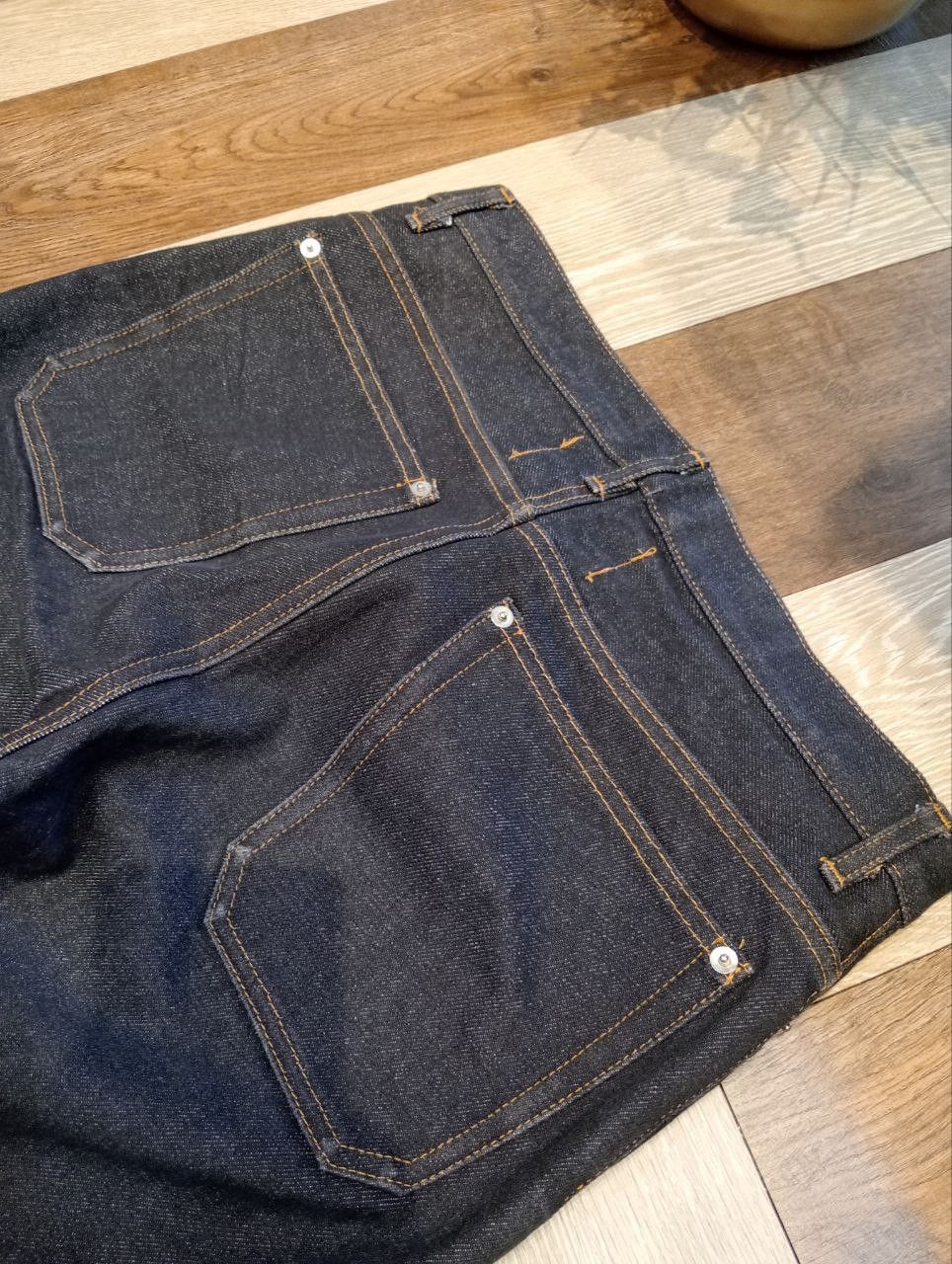 Issey Miyake ZUCCA TRAVAIL VINTAGE ISSEY MIYAKE BAGGY DENIM PANTS Size US 32 / EU 48 - 12 Thumbnail