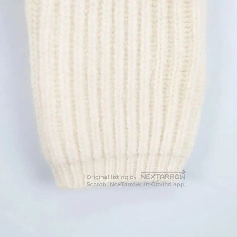 Miu Miu Miu Miu White Wool Women's Cardigan . Size L / US 10 / IT 46 - 5 Thumbnail