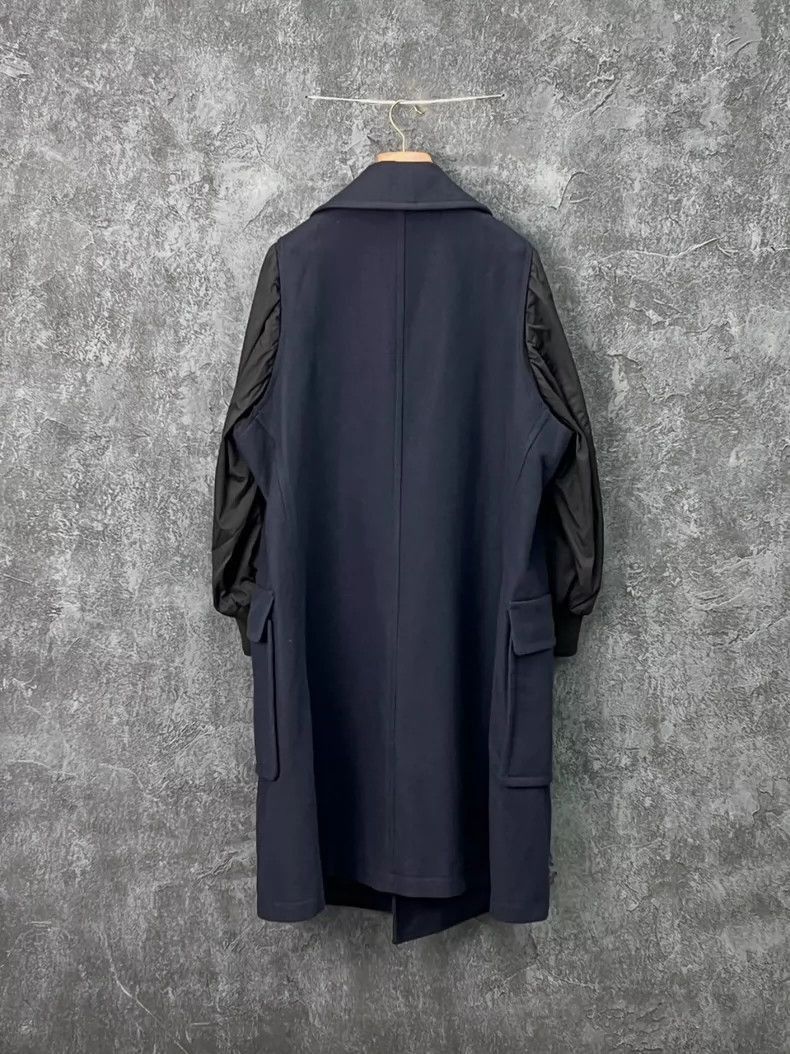 Yohji Yamamoto Yohji Yamamoto/Yohji Yamamoto Simple coat in navy blue-2505 Size US XXL / EU 58 / 5 - 2 Thumbnail