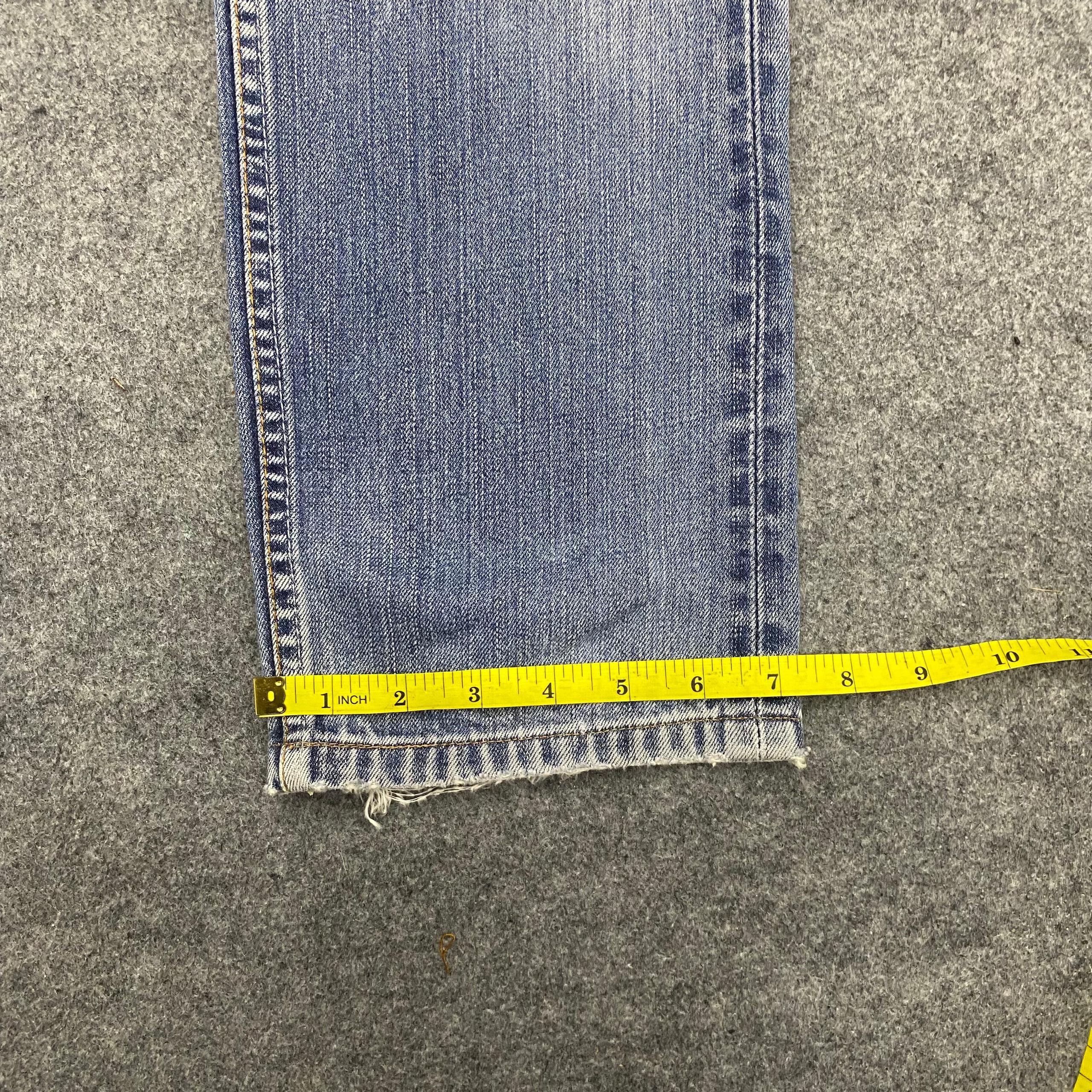 Levi's Vintage Levis 505 Distressed Denim Kurt Cobain Style Size US 31 - 8 Thumbnail