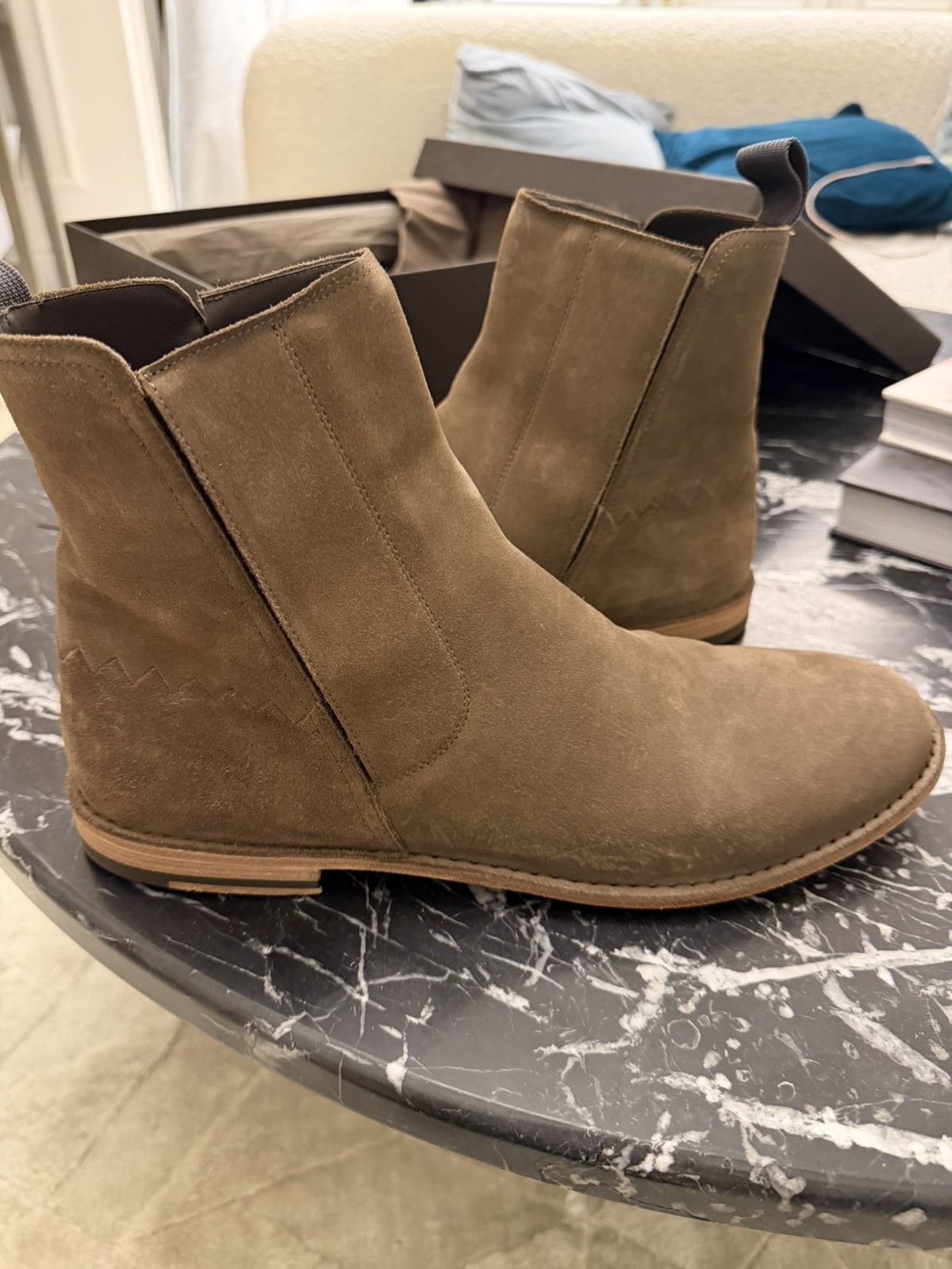 Bottega Veneta Bottega boots - size 44 Size US 11 / EU 44 - 6 Thumbnail