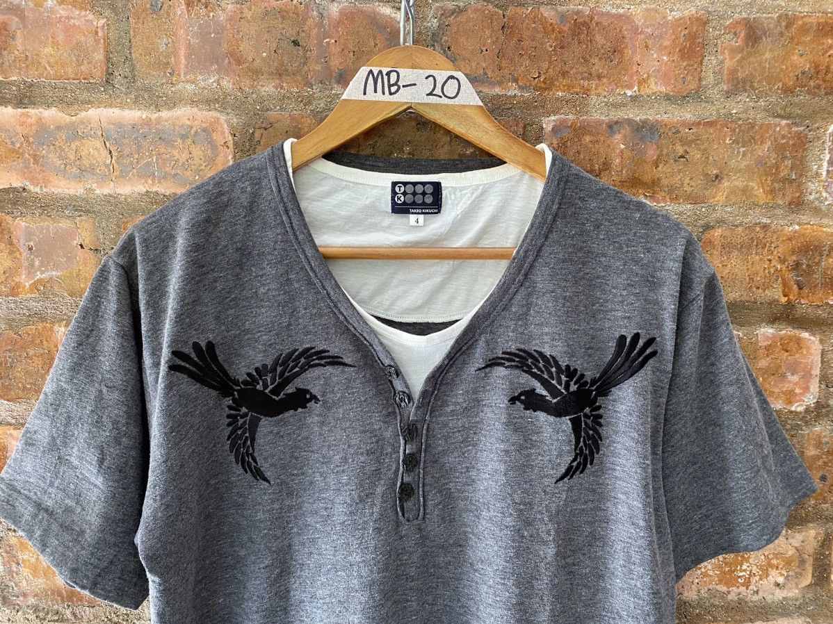 Y's for Men 1990s Takeo Kuguchi Phenix Dragon embroidered Size US L / EU 52-54 / 3 - 3 Thumbnail
