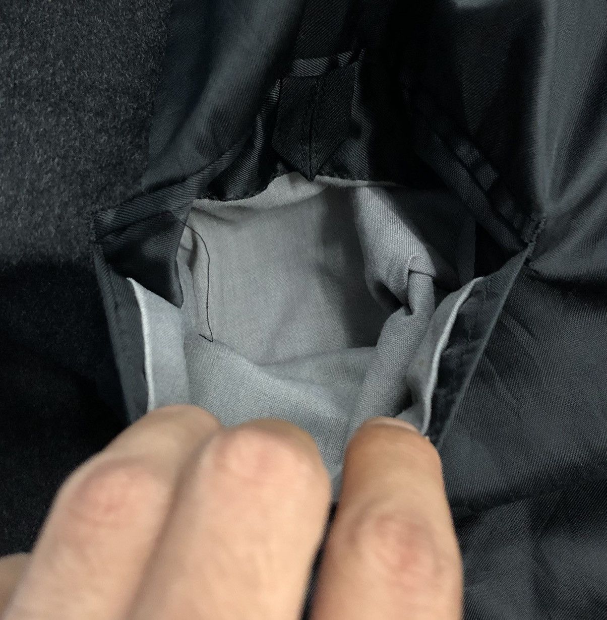 Yohji Yamamoto Yohji Yamamoto × D'Urban A.A.R Black Wool Overcoat (Size L) Size L / US 10 / IT 46 - 15 Thumbnail