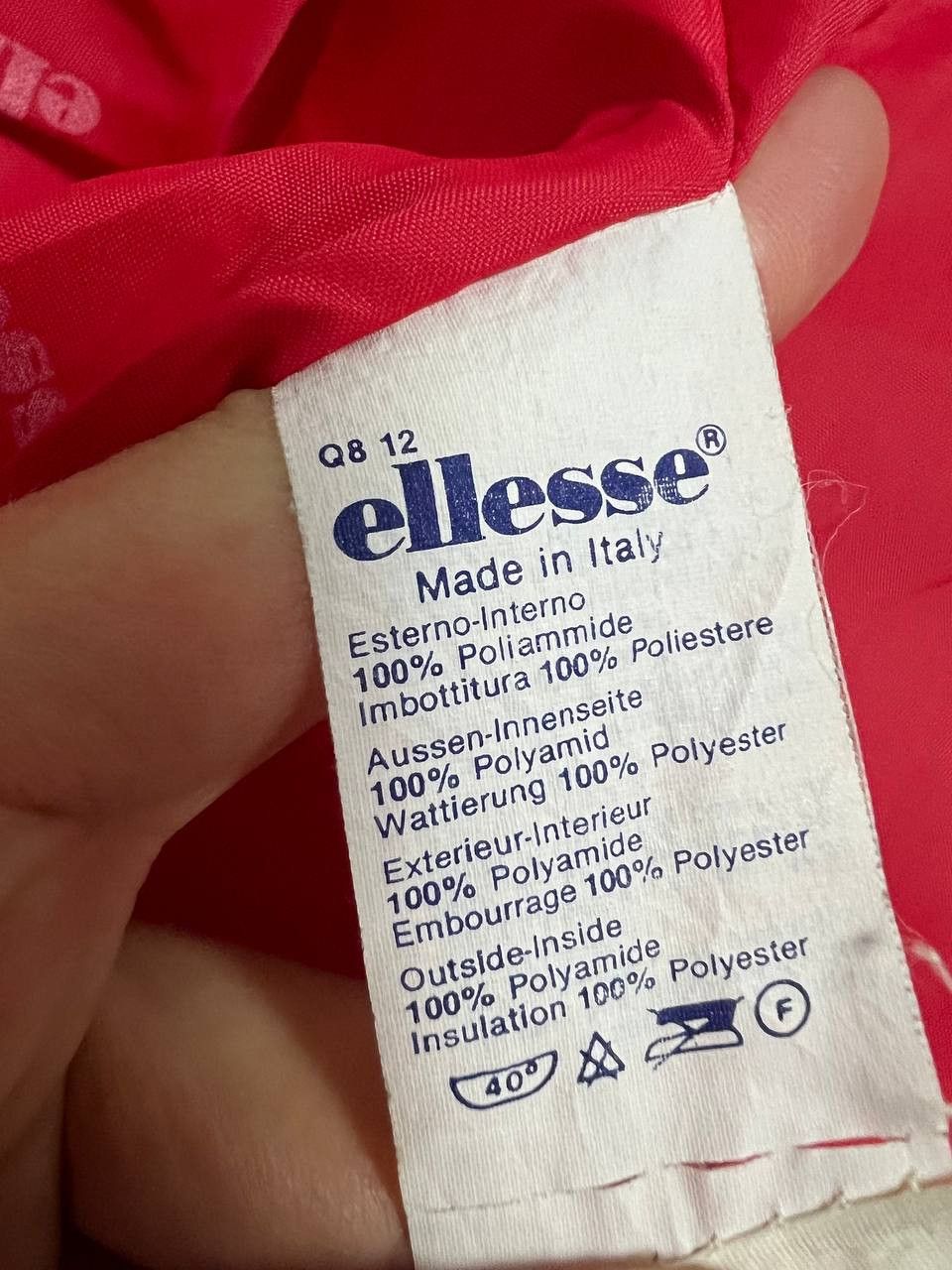 Ellesse Vintage 80's Ellesse Ski Snow Winter Jacket US 38 EUR 48 Size US M / EU 48-50 / 2 - 12 Thumbnail