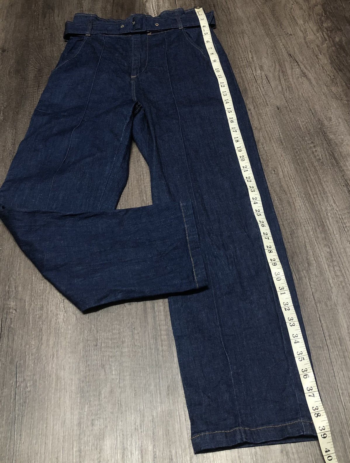 Designer × Japanese Brand Japanese Brand Feroux Onward Kashiyama Co Jeans With Belt Size 28" / US 6 / IT 42 - 1 Thumbnail