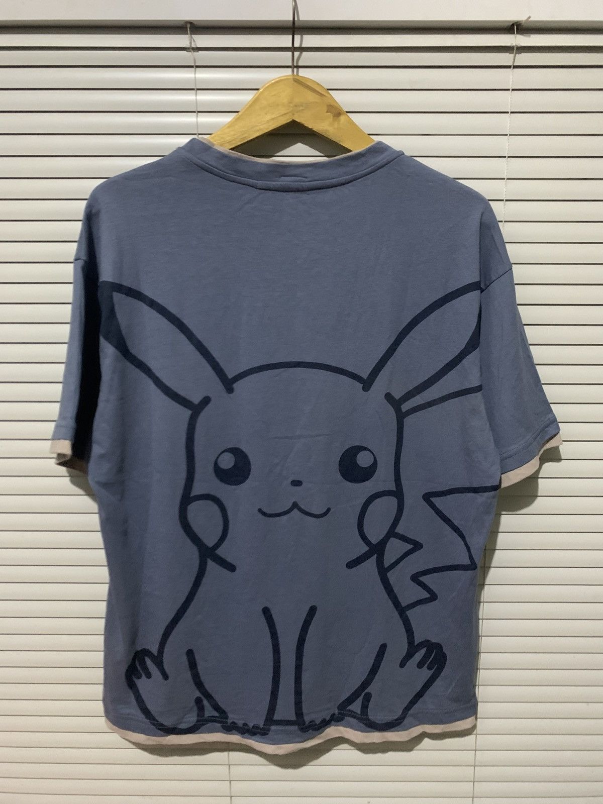 Pokemon Vintage 90s/00s Pokémon Pikachu Double Layer Ringer Tee Size US L / EU 52-54 / 3 - 5 Thumbnail
