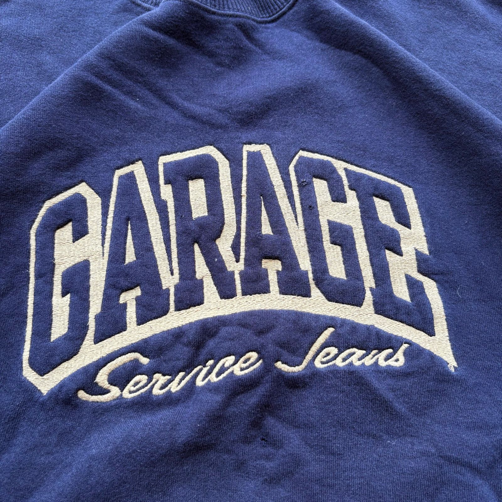 Vintage Cool Vintage 90s Garage Denim Jean Company Sweatshirt Size US XL / EU 56 / 4 - 3 Thumbnail