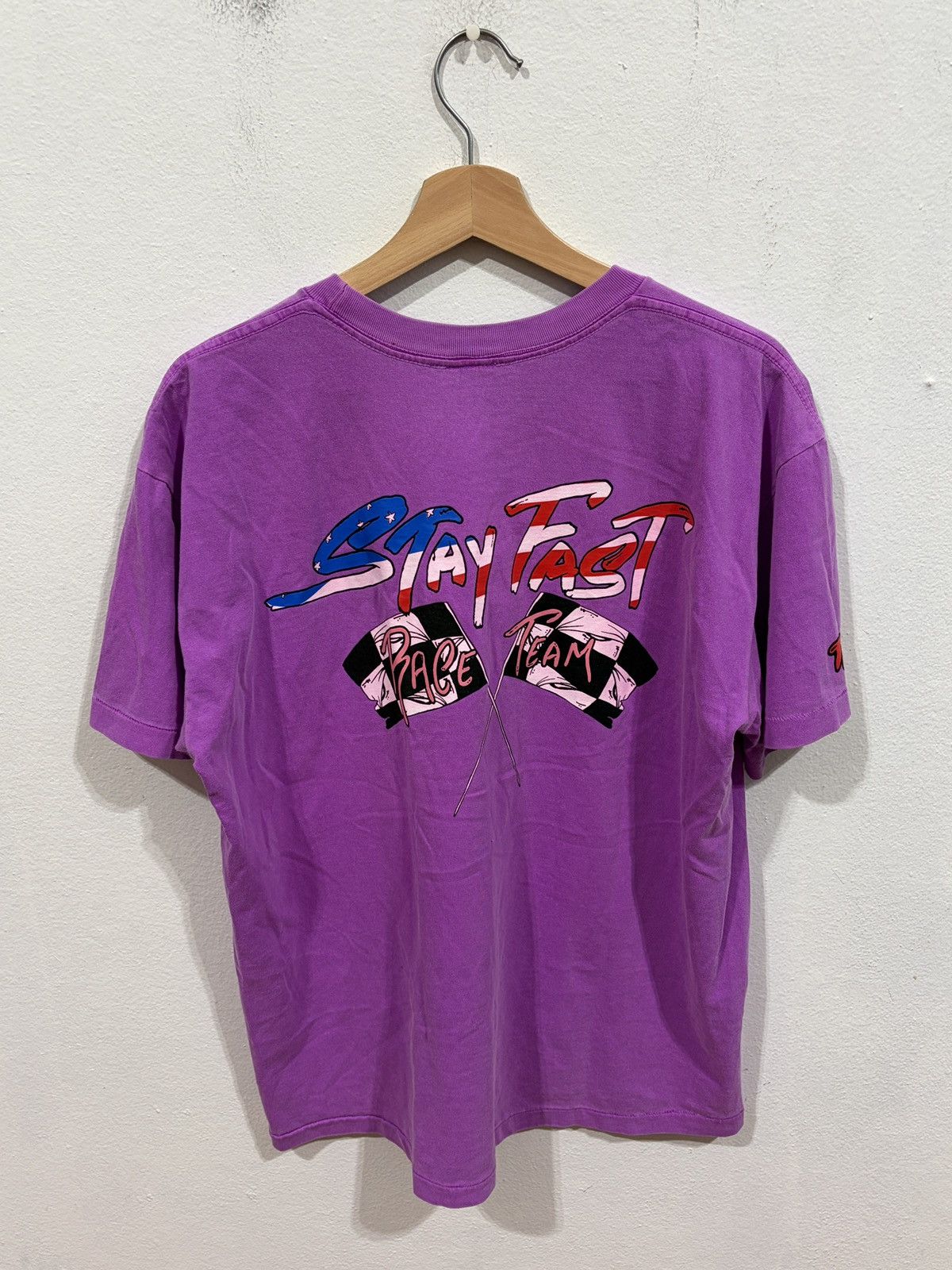Matty Boy Matty Boy Anti Promo Stay Fast Pink Tee Size US M / EU 48-50 / 2 - 7 Thumbnail
