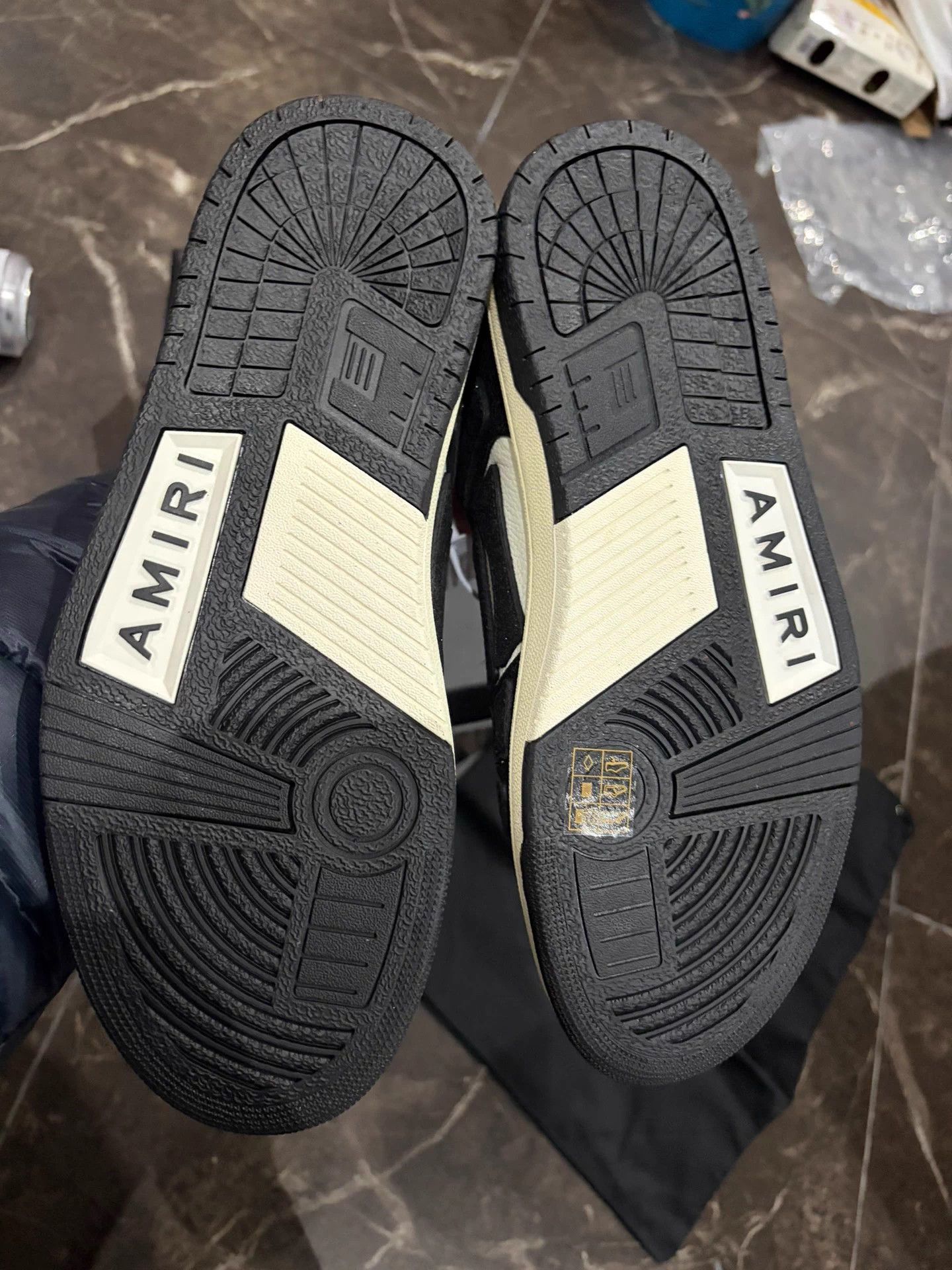 Amiri AMIRI Black Flash Bone Skate Shoe EUR 40 New with Box Size US 7 / EU 40 - 6 Thumbnail