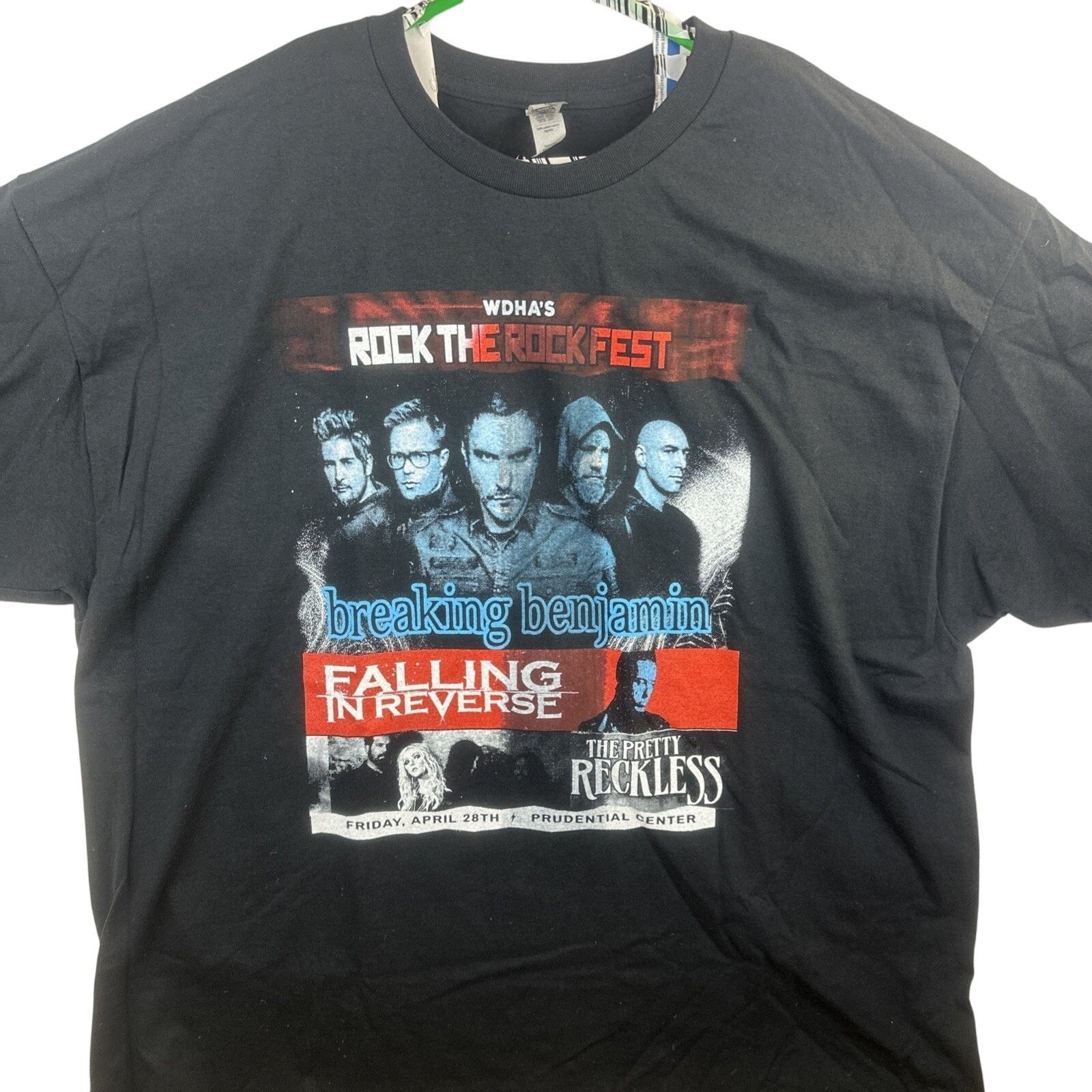 Fruit Of The Loom Breaking Benjamin Falling In Reverse Band T Shirt 2023 3 XL Size US XXL / EU 58 / 5 - 1 Thumbnail