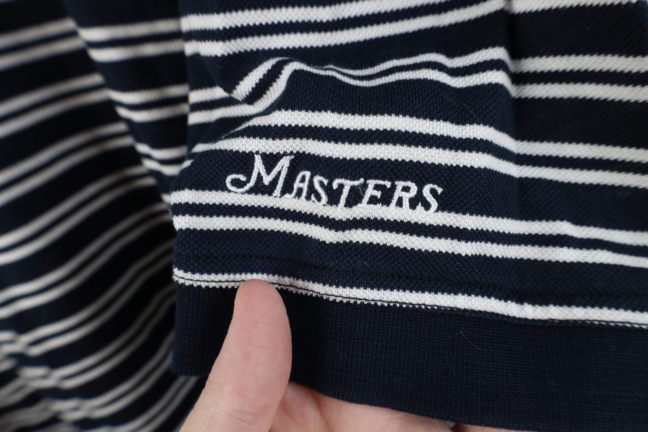 Vintage Vintage 90s Y2K The Masters Augusta Golf Polo Shirt Blue Size US XL / EU 56 / 4 - 4 Thumbnail