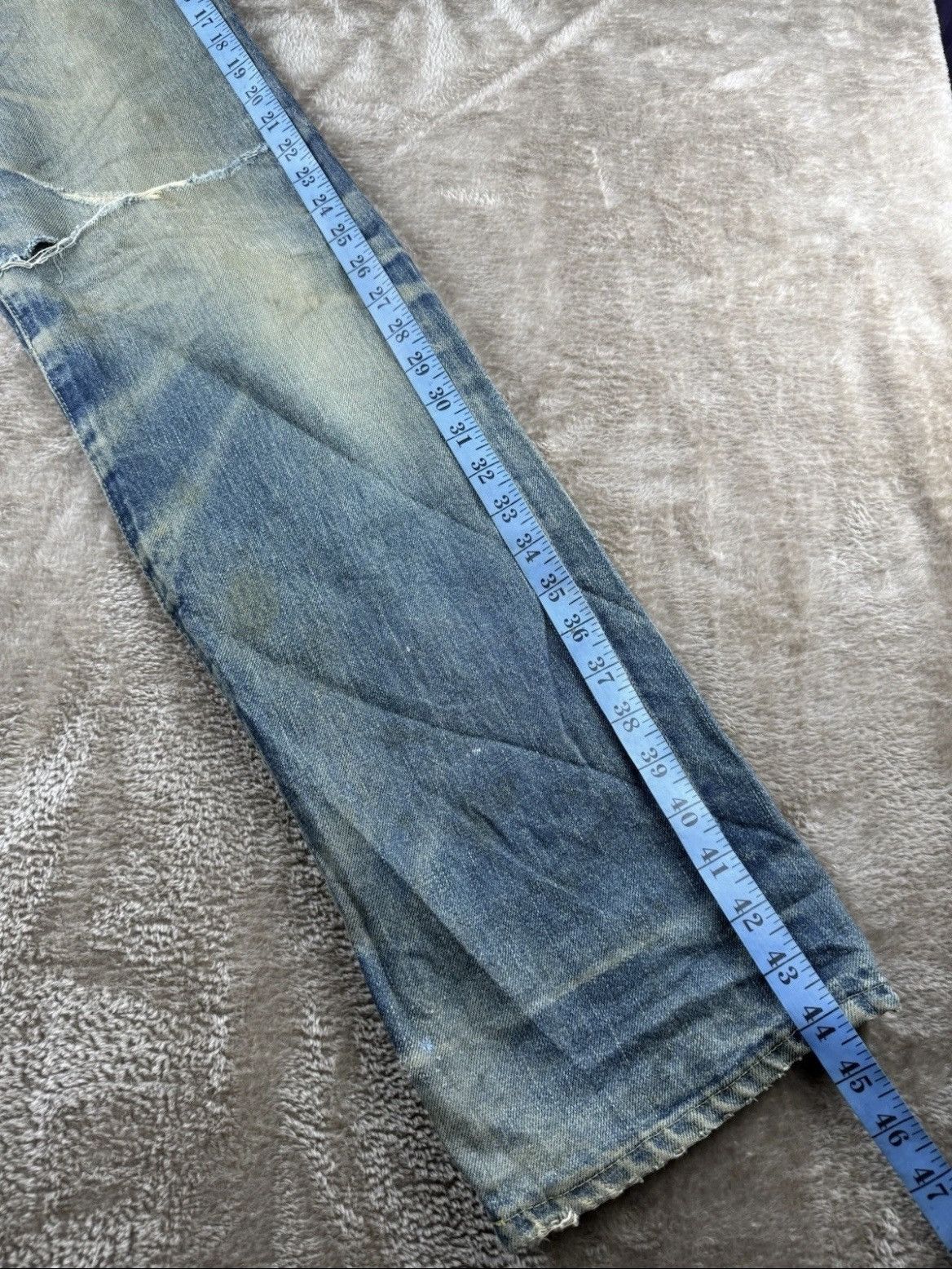 Levi's Vintage 90s Levi’s 701XX Big E Japan Made Buckle Back Size US 30 / EU 46 - 9 Thumbnail