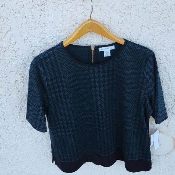 Vintage Liz Claiborne Zippered Pullover Sweater SS Sz. XL Top Tunic Size XL / US 12-14 / IT 48-50 - 5 Thumbnail