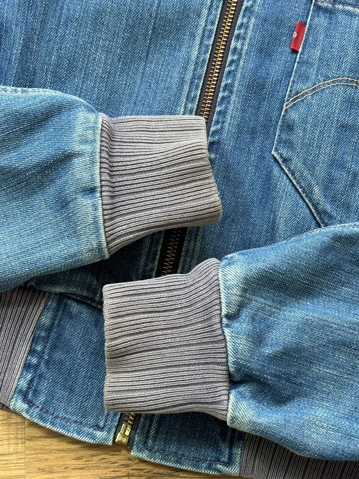 Levi's VINTAGE LEVI STRAUSS 2000s DENIM JACKET / BOMBER Size M / US 6-8 / IT 42-44 - 6 Thumbnail