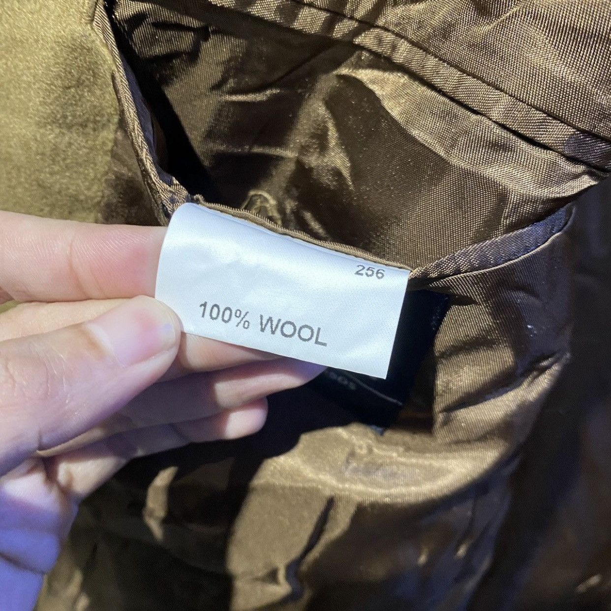 Jos. A. Bank Jos. A. Bank Wool Long Trench Coat Blazers Size 46R - 15 Thumbnail