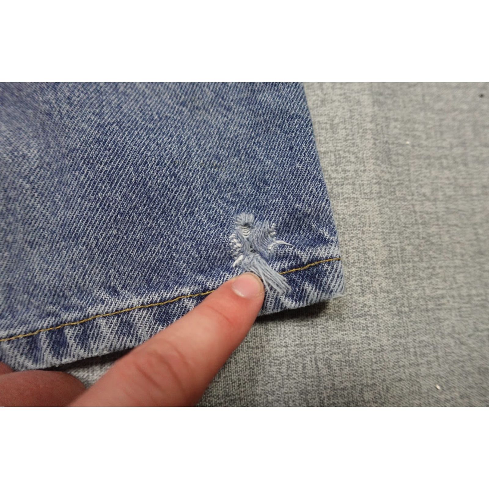 Tommy Hilfiger Tommy Hilfiger Jeans Mens 38x32 Blue Dark Wash Baggy Hip Hop Vintage Style Straight Size US 38 / EU 54 - 7 Thumbnail