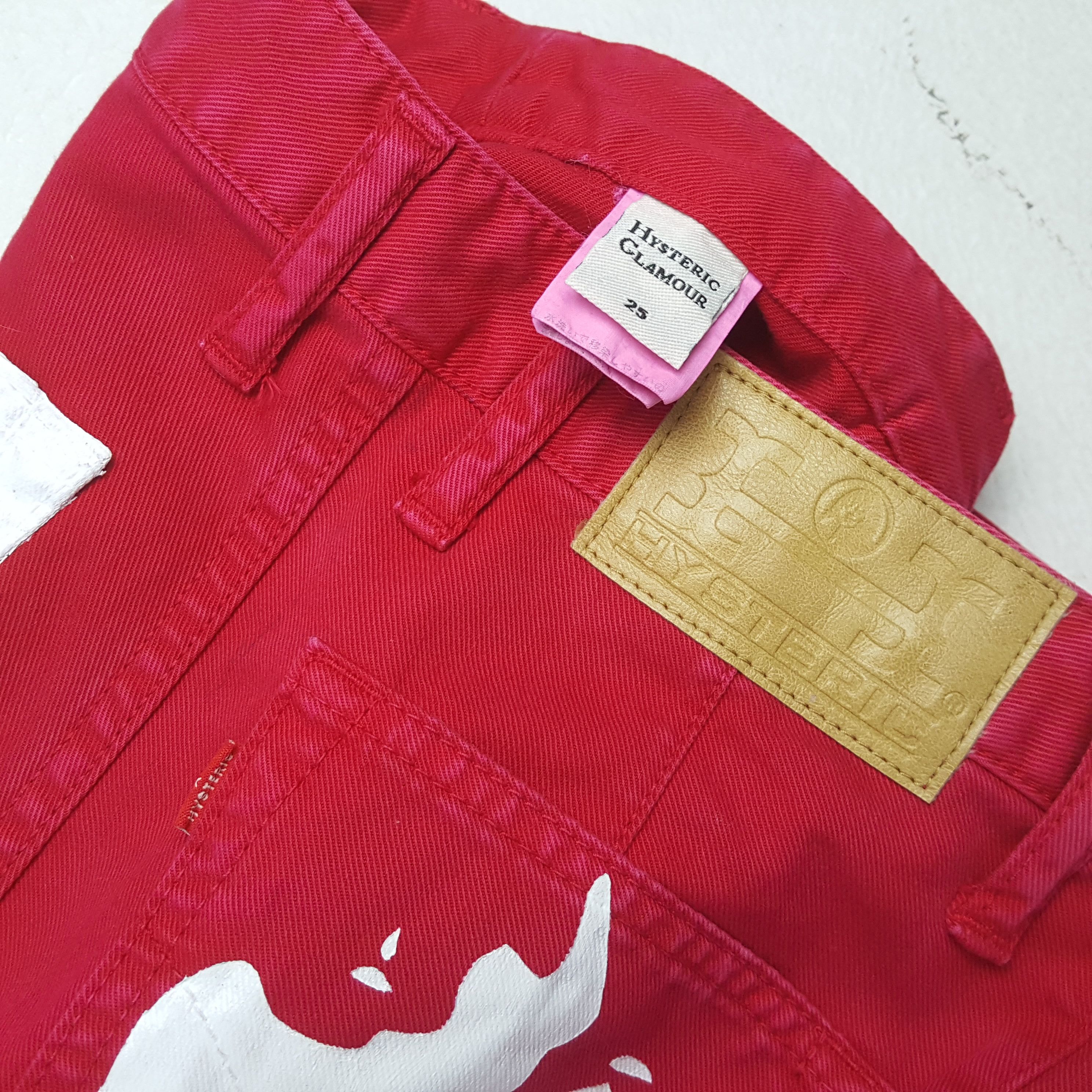 Hysteric Glamour × Japanese Brand × Vintage Vintage HYSTERIC GLAMOUR Japanese Fashion Brand Jeans Size 25" / US 0 / IT 36 - 14 Thumbnail