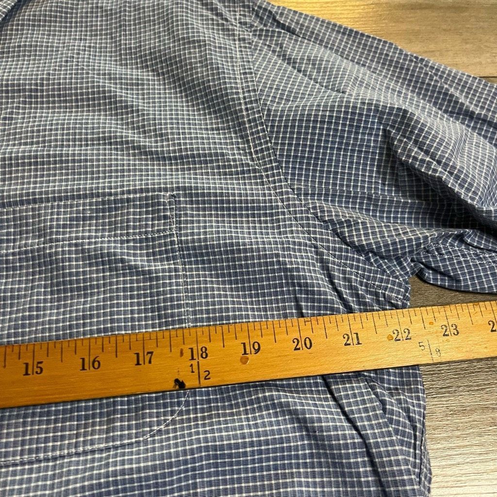 Burberry Burberrys of London Blue Casual Buttonup Shirt Men Large Size US L / EU 52-54 / 3 - 5 Thumbnail
