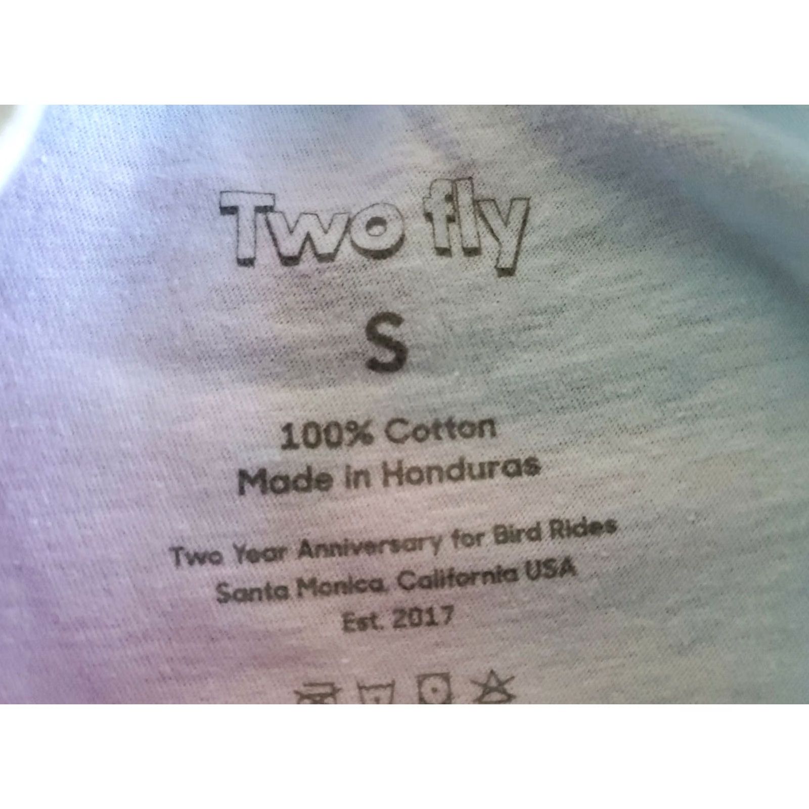 Vintage Two Fly Peace Tie-Dye Short Sleeve T-Shirt SZ S Size US S / EU 44-46 / 1 - 4 Thumbnail