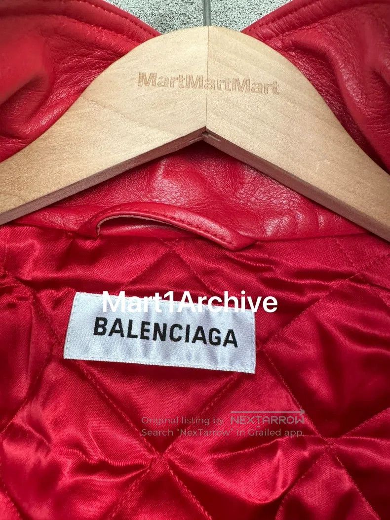 Balenciaga Balenciaga size 32 Buckle biker leather jacket Size XS / US 0-2 / IT 36-38 - 7 Thumbnail