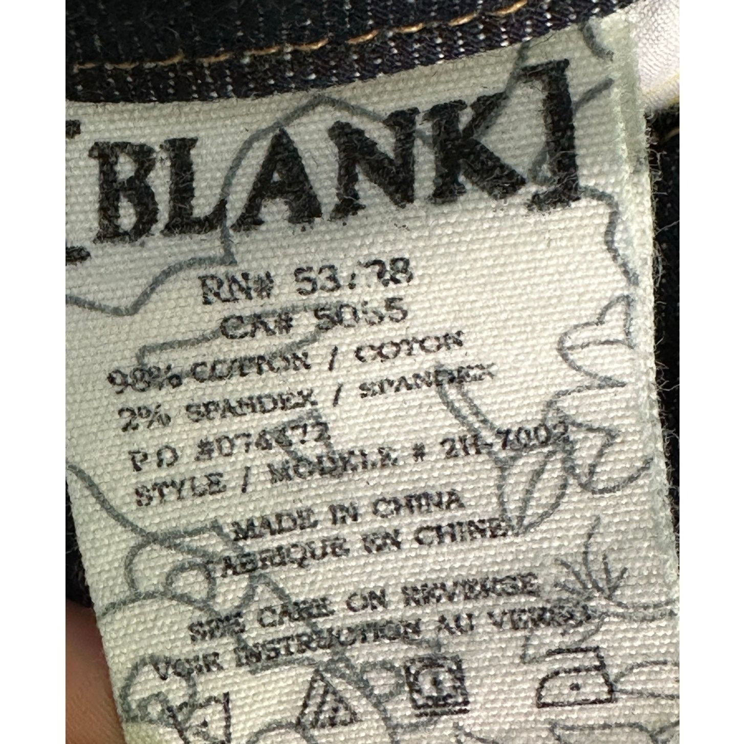 BLANKNYC BlankNYC blue dark wash skinny jeans size 26 - 2 Size 26" / US 2 / IT 38 - 3 Thumbnail