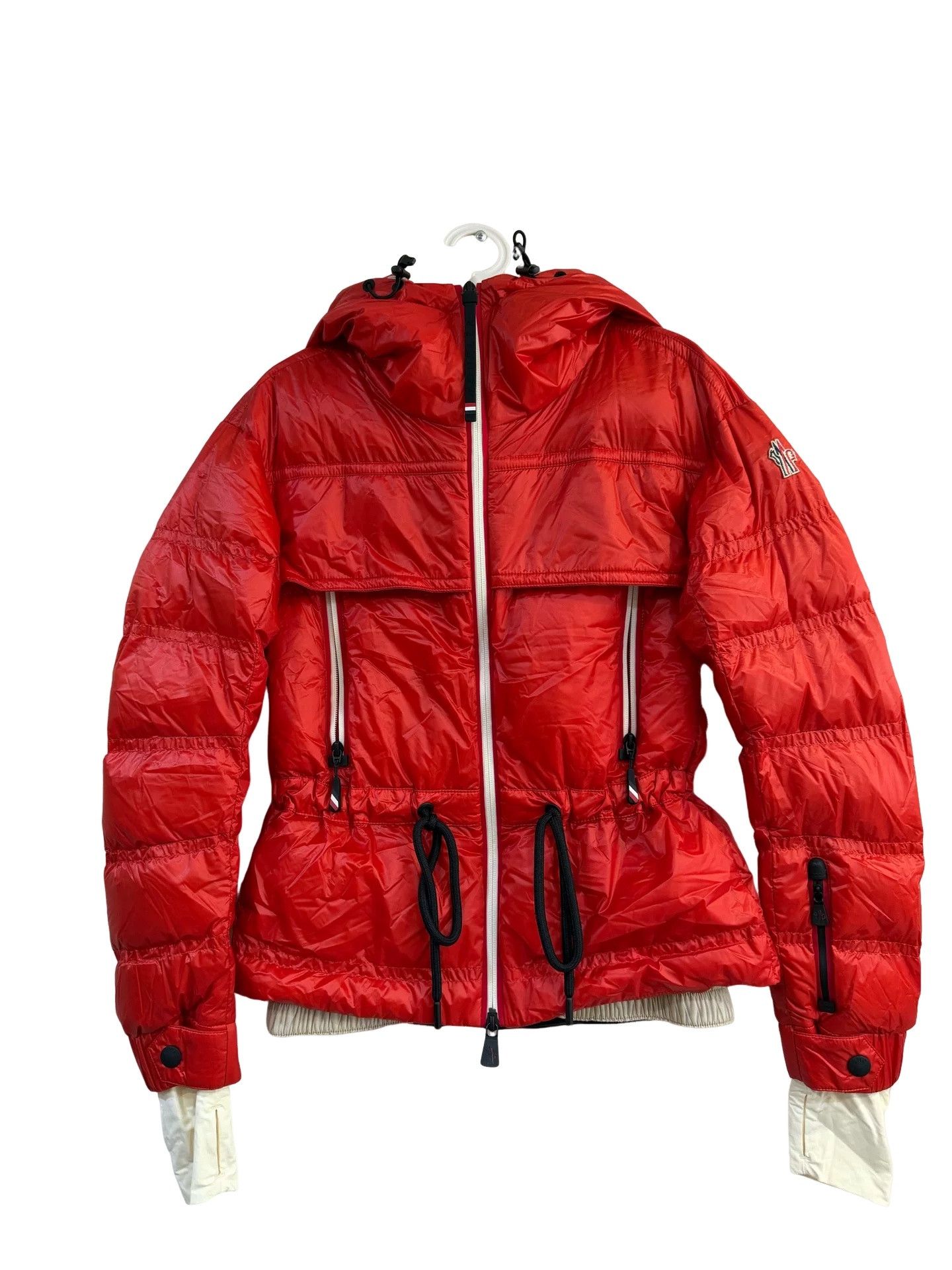 Moncler Moncler Grenoble Red Theys Ski Down Jacket Size 1 Size S / US 4 / IT 40 - 1 Thumbnail