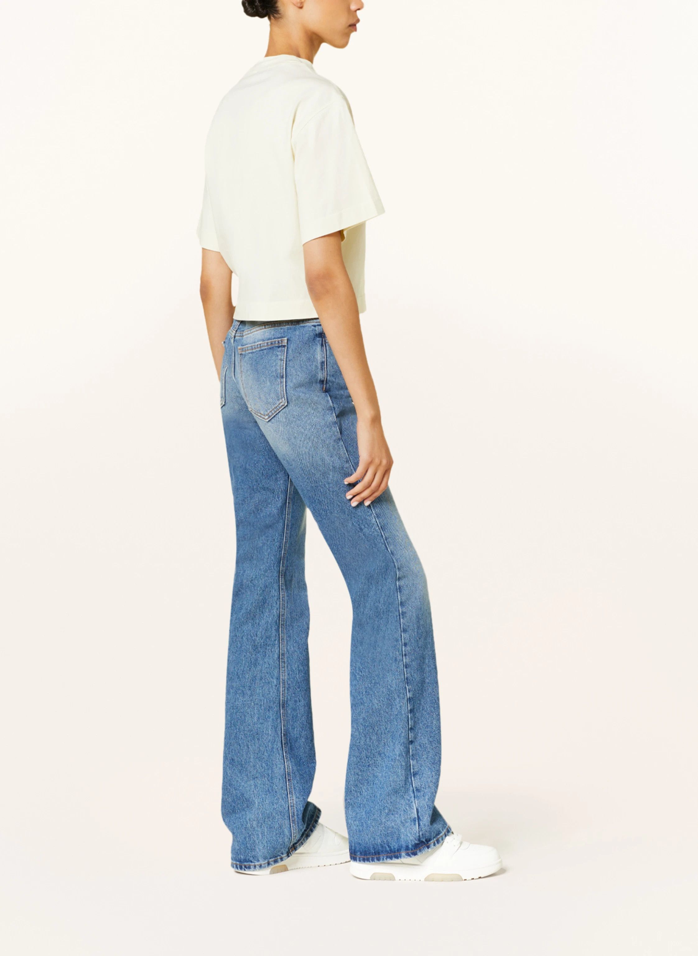Off-White o1y1225 Denim Pant in Blue Size 26" / US 2 / IT 38 - 4 Thumbnail