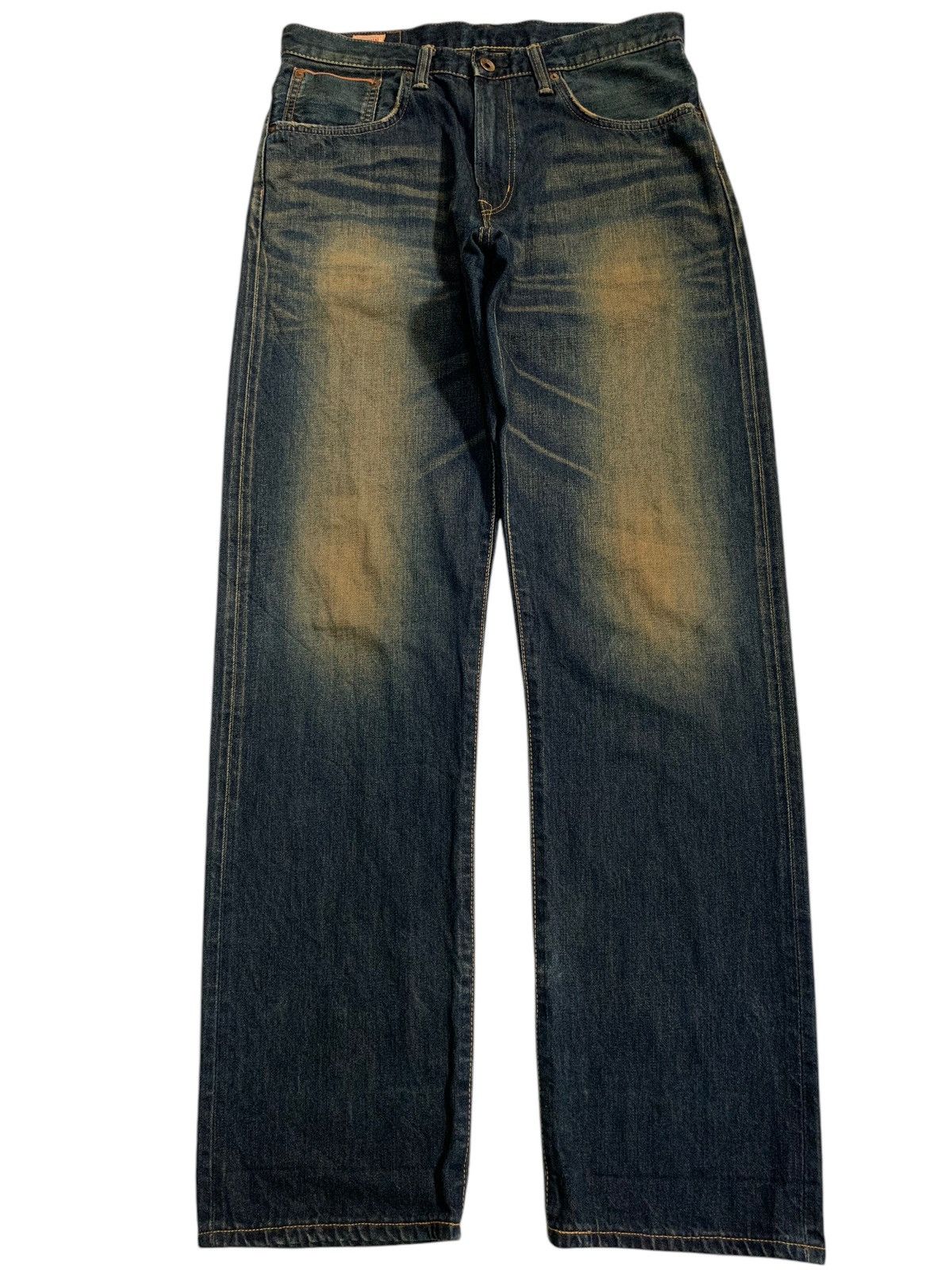 RARE💥EDWIN 505Z SELVEDGE RUSTY JAPANESE DENIM