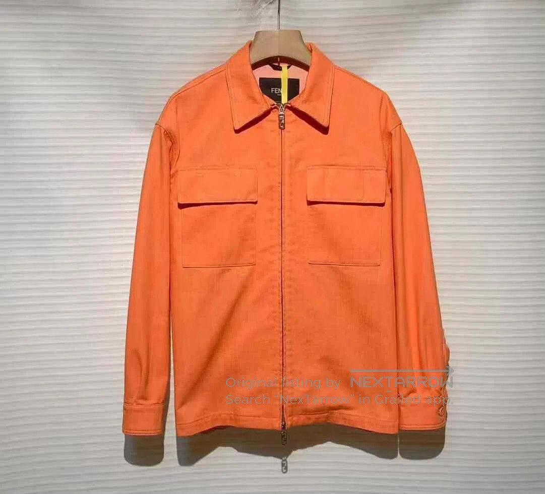 Fendi FENDI SS23 Men's Pocket Zip Jacket. Size US S / EU 44-46 / 1 - 1 Thumbnail