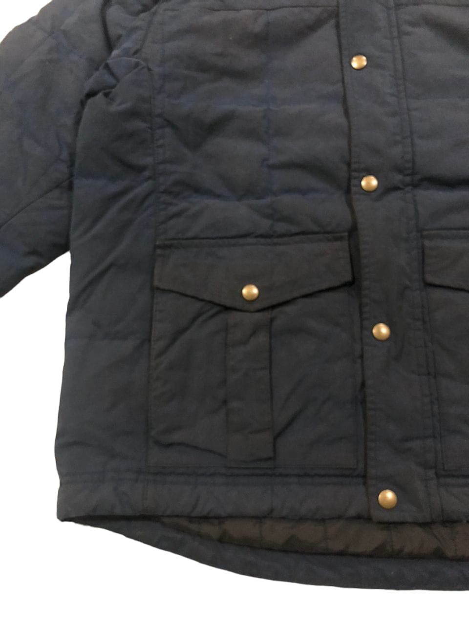 L.L. Bean LLBEAN Goose Down Quilted Waxed Zipper Jacket Size US S / EU 44-46 / 1 - 8 Thumbnail