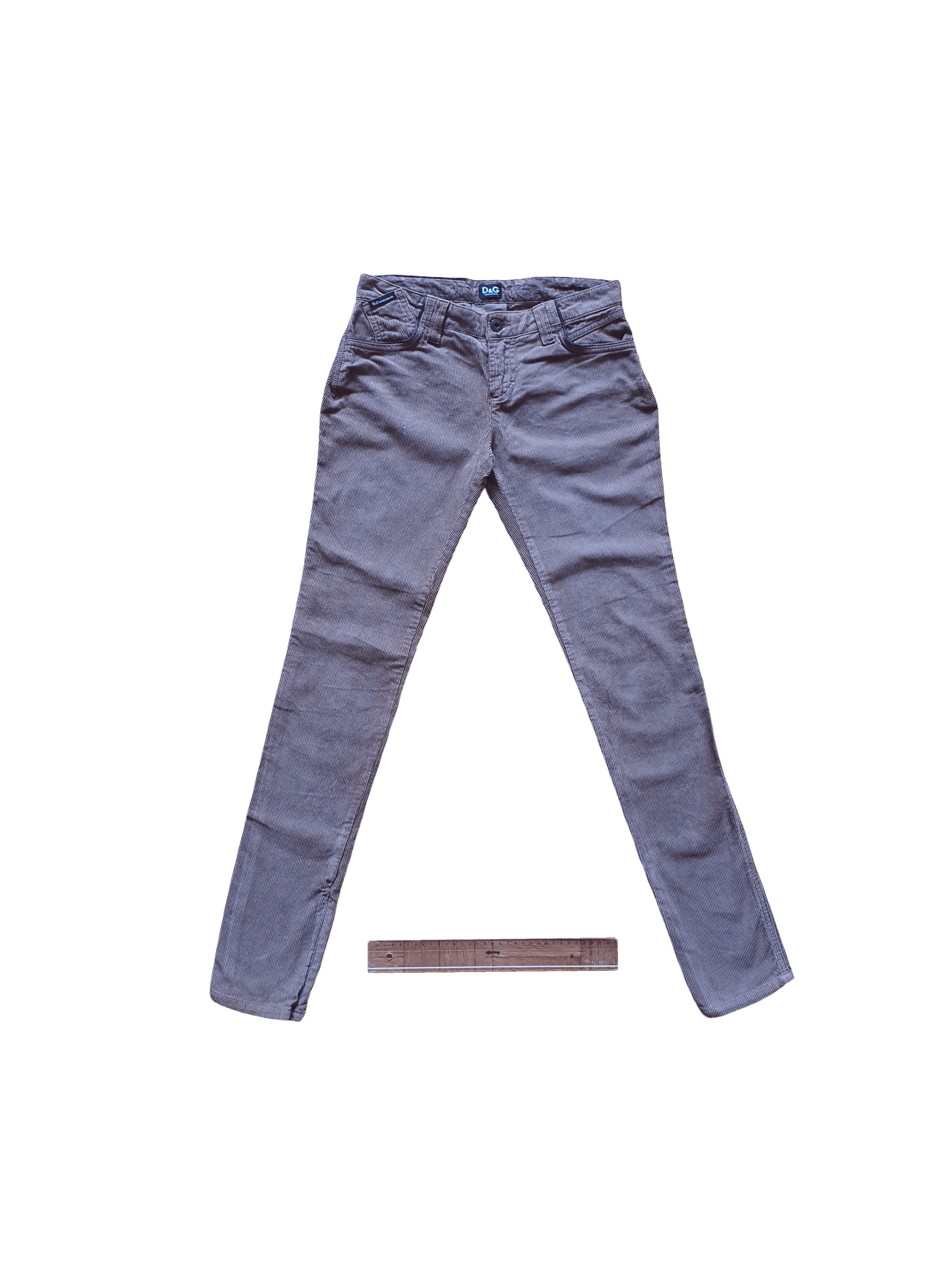 Dolce & Gabbana Corduroy Jeans Pants Trousers - Wonder Woman- Vintage - W27 Size 24" / US 00 / IT 34 - 1 Thumbnail
