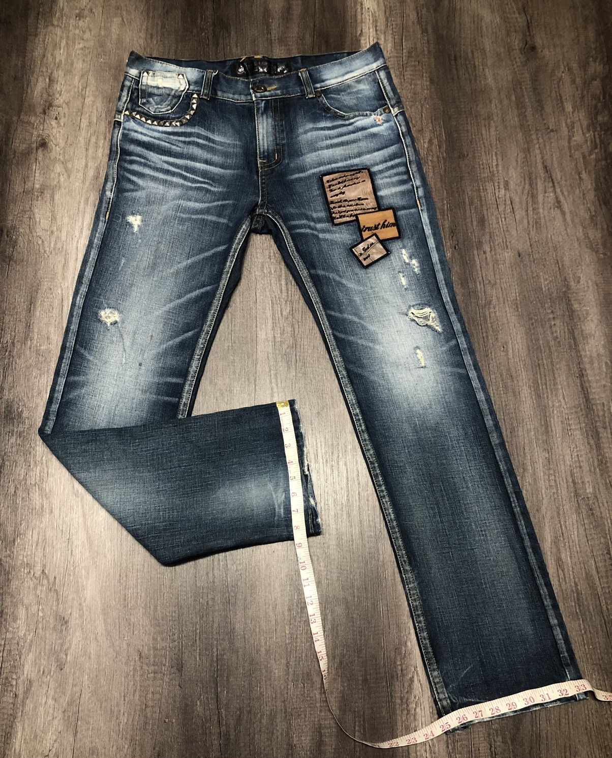 Designer × Japanese Brand Red Pepper Jeans Japan & Co Size US 36 / EU 52 - 9 Thumbnail