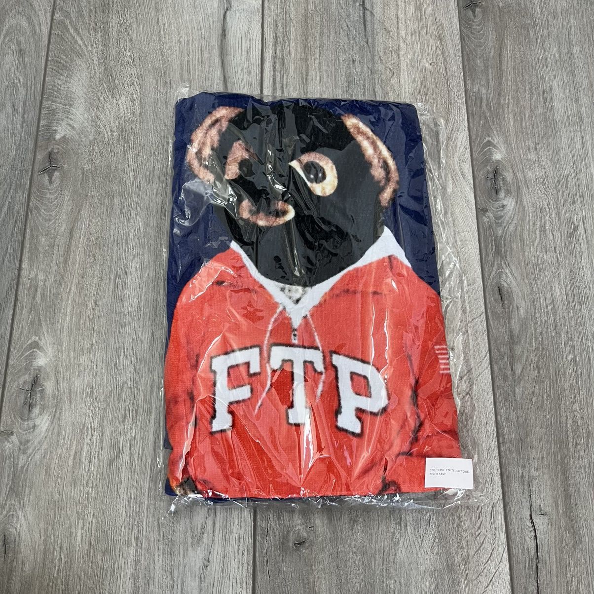 Fuck The Population FTP BEAR TOWEL BLUE Size ONE SIZE - 2 Thumbnail