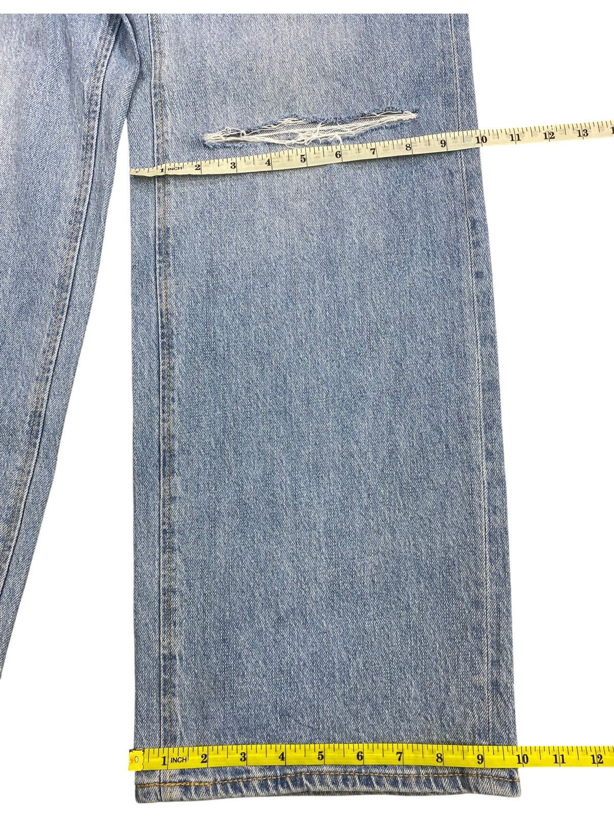 GU × Undercover GU Brand Blue Wash Baggy Style Jeans Size 25" / US 0 / IT 36 - 17 Thumbnail