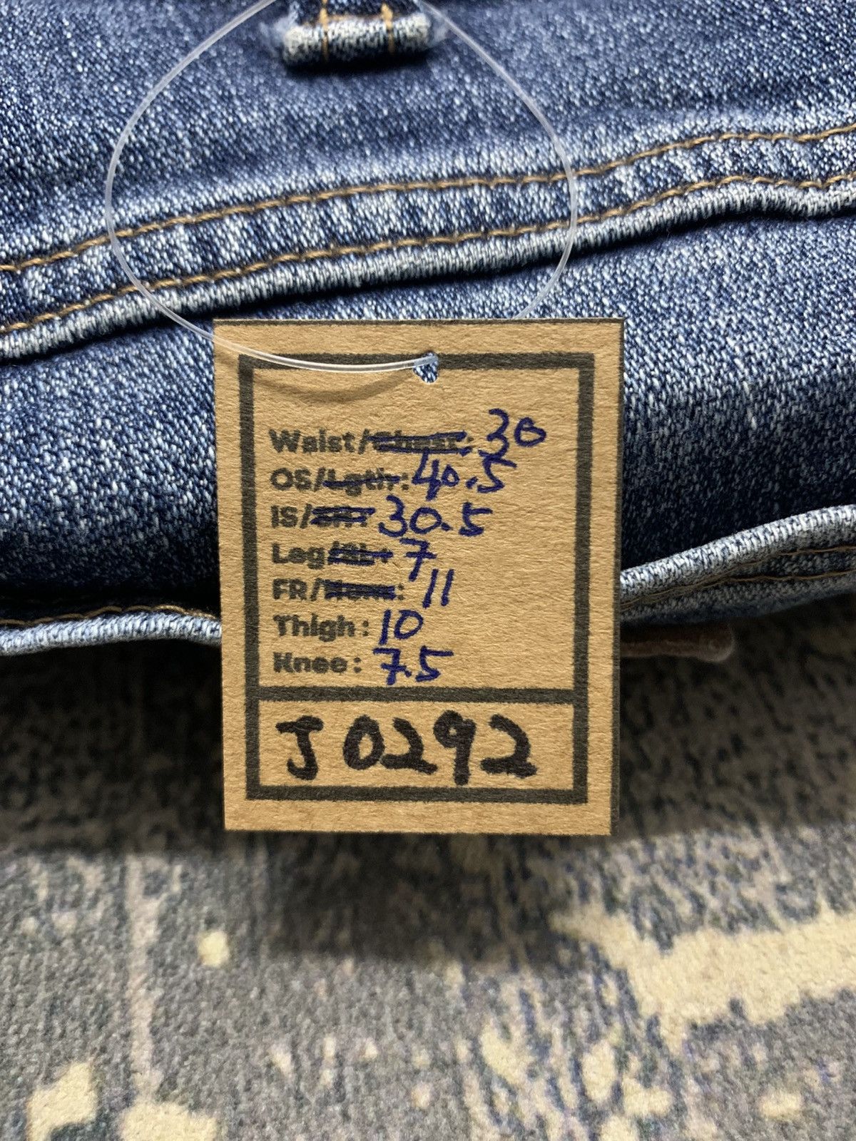 Wrangler VINTAGE WRANGLER DISTRESSED DENIM JEANS W30x30.5 Size US 30 / EU 46 - 15 Thumbnail