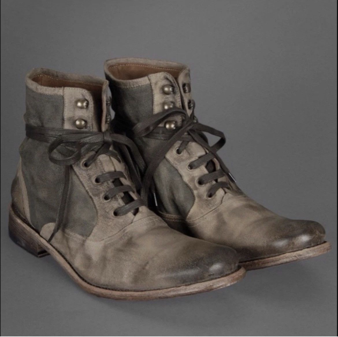 John Varvatos Spectator Lace Boot EU 41.5 USA 8.5 Size US 8.5 / EU 41-42 - 2 Thumbnail