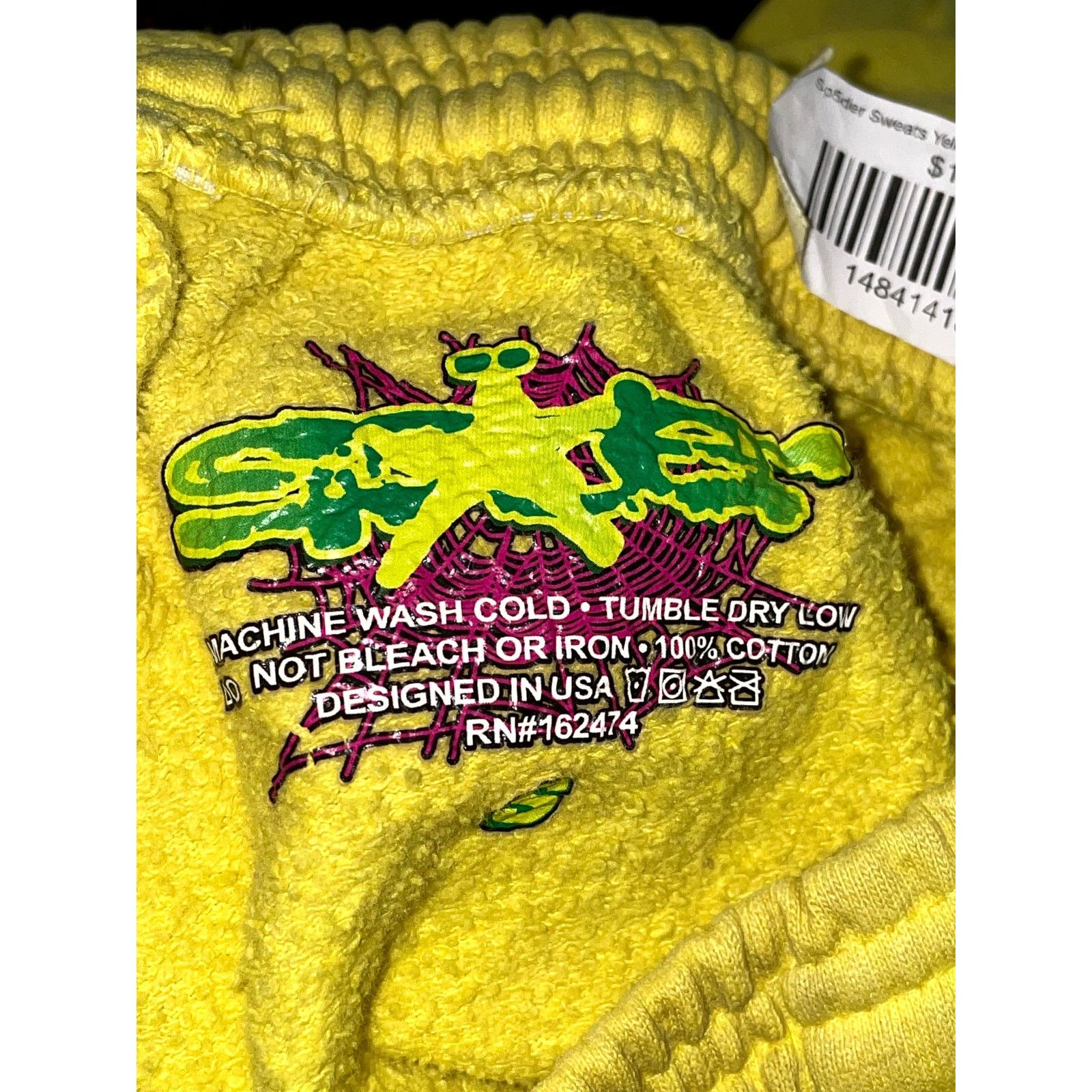 Spyder Sp5der Beluga Yellow Sweats Size US 30 / EU 46 - 3 Thumbnail