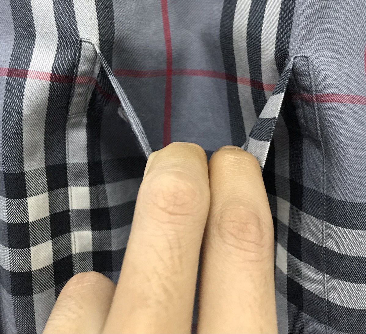 Burberry × Vintage Vintage Burberrys Of London Long Sleeve Shirt Button Up Size US M / EU 48-50 / 2 - 6 Thumbnail