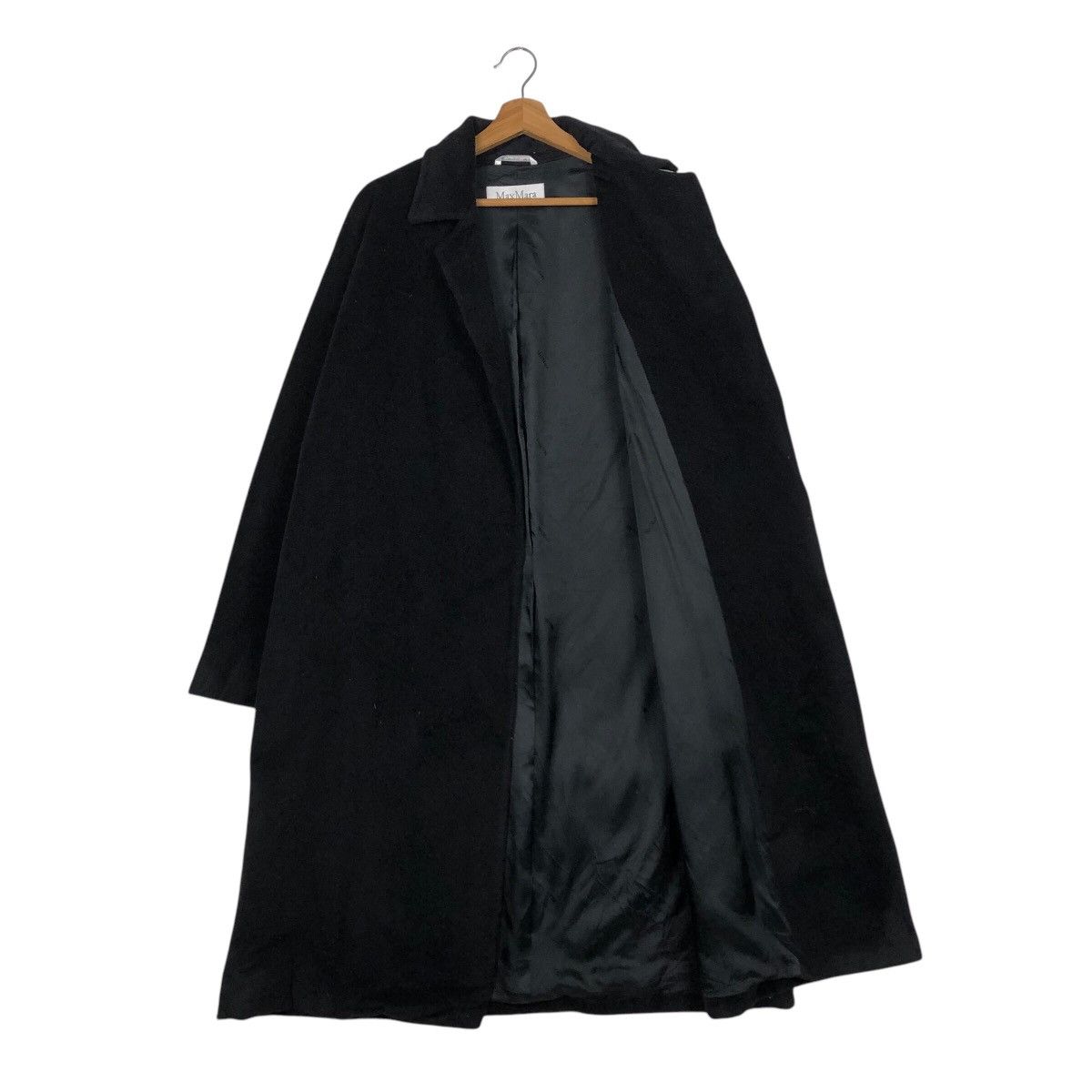 Vintage Vintage Long Jacket Wool Max Mara Made in Italy Herringbone Size US M / EU 48-50 / 2 - 13 Thumbnail