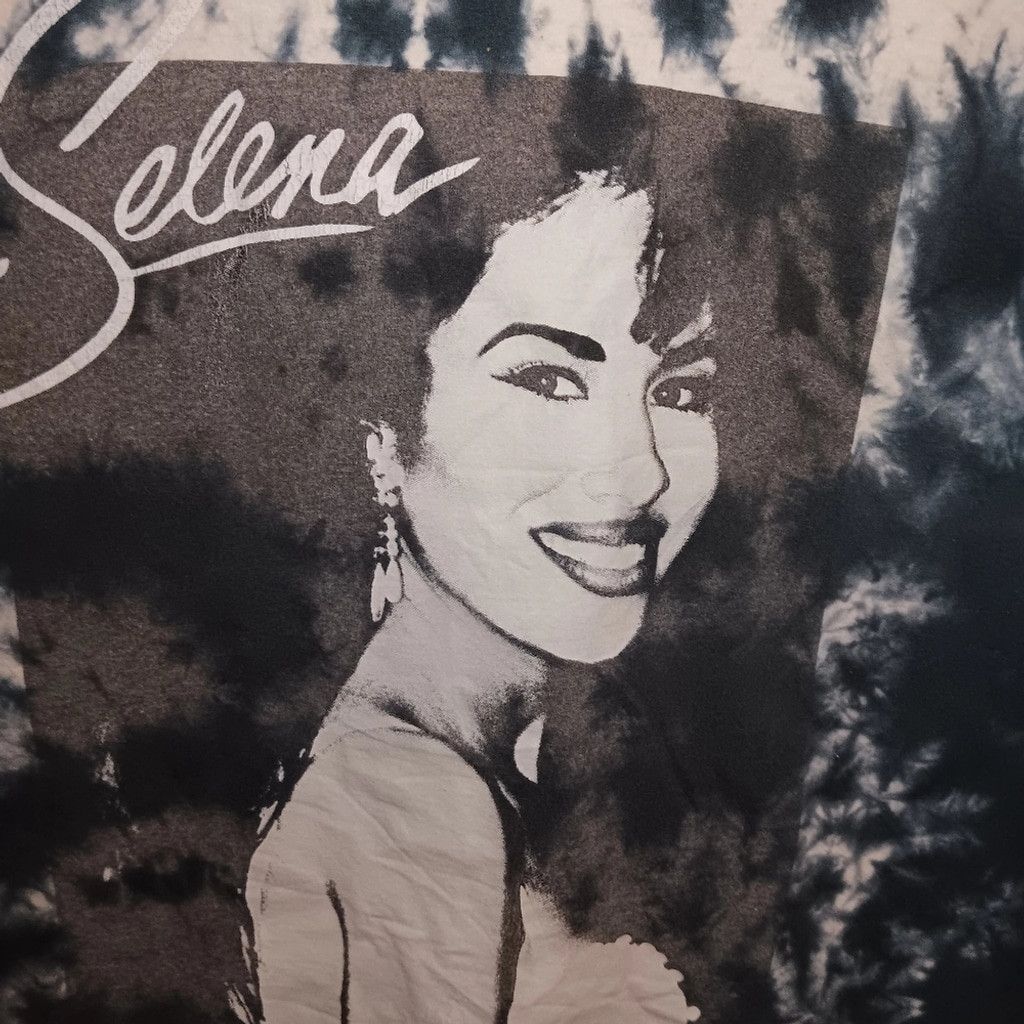 Serengeti Selena, t shirt, blue/black tye dye, men's medium, euc Size US M / EU 48-50 / 2 - 5 Thumbnail