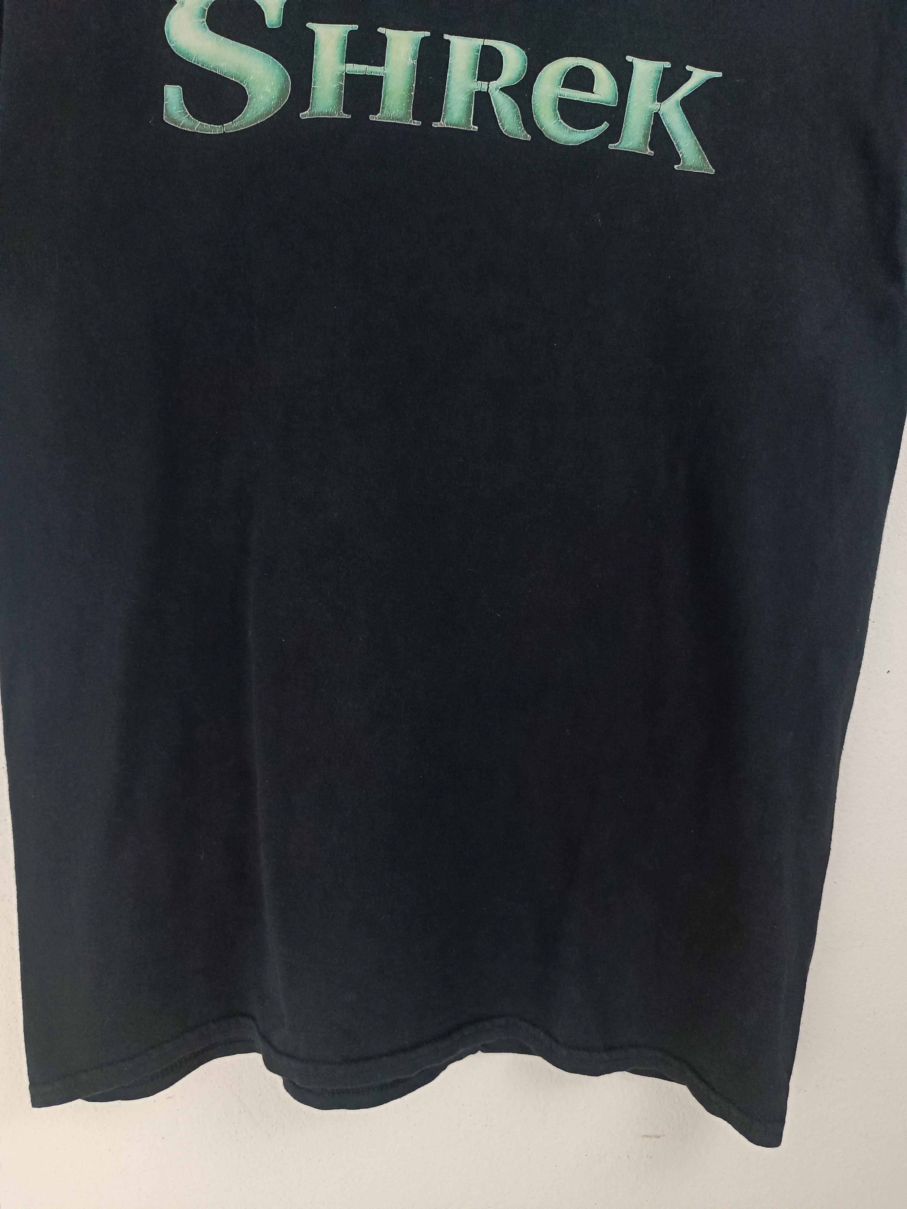 Cartoon Network VINTAGE FADED SHREK CLASSIC LOGO DREAMWORKS ANIMATION TEE Size US M / EU 48-50 / 2 - 7 Thumbnail